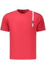US GRAND MEN'S SHORT-SLEEVED RED T-SHIRT