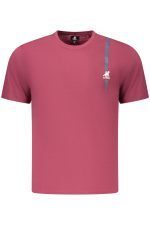 US GRAND MEN'S SHORT-SLEEVED RED T-SHIRT