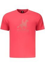 US GRAND MEN'S SHORT-SLEEVED RED T-SHIRT