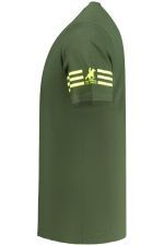 US GRAND MEN'S SHORT-SLEEVED GREEN T-SHIRT - Image 3