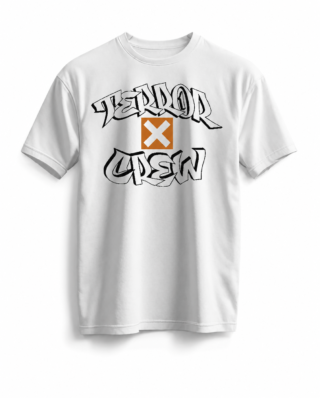 Hip Hop Shop x Rap N’ Roll TERROR-X-CREW 1995 Tee White - HIP HOP SHOP CREW