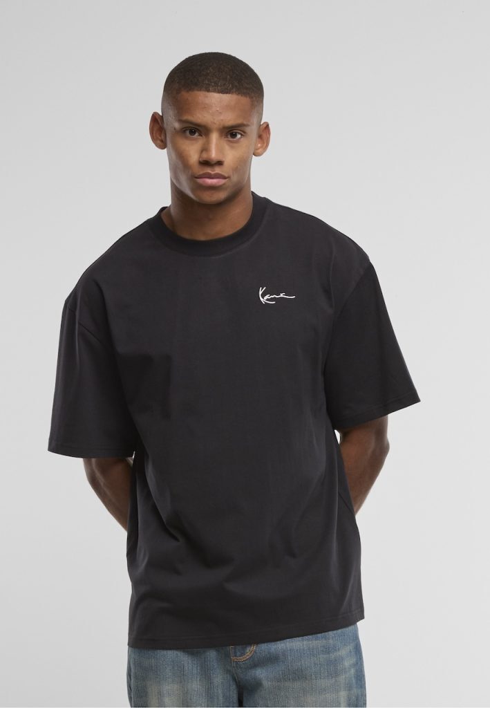 KARL KANI SIGNATURE OVERSIZED T-SHIRT BLACK KM262-003-1