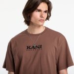 KARL KANI RETRO STENCIL BOXY T-SHIRT BROWN KM262-041-1 - Image 3