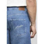 KARL KANI JEANS DENIM JORTS VINTAGE BLUE KM262-035-2 - Image 3