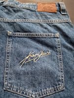 KARL KANI JEANS DENIM JORTS VINTAGE BLUE KM262-035-2 - Image 5