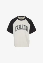 KARL KANI SPORT COLLEGE BOXY RAGLAN T-SHIRT WHITE KM262-016-1 - Image 5