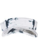 Flexfit Batik Dye Curved Visor Cap black/white 8888BD - Image 2