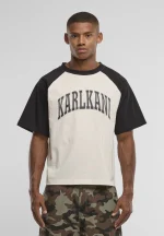 KARL KANI SPORT COLLEGE BOXY RAGLAN T-SHIRT WHITE KM262-016-1