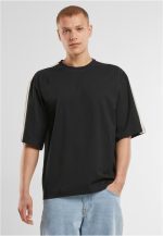 Urban Classic Tennis Core Oversized Tee Black TB7336 - Image 2