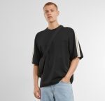 Urban Classic Tennis Core Oversized Tee Black TB7336