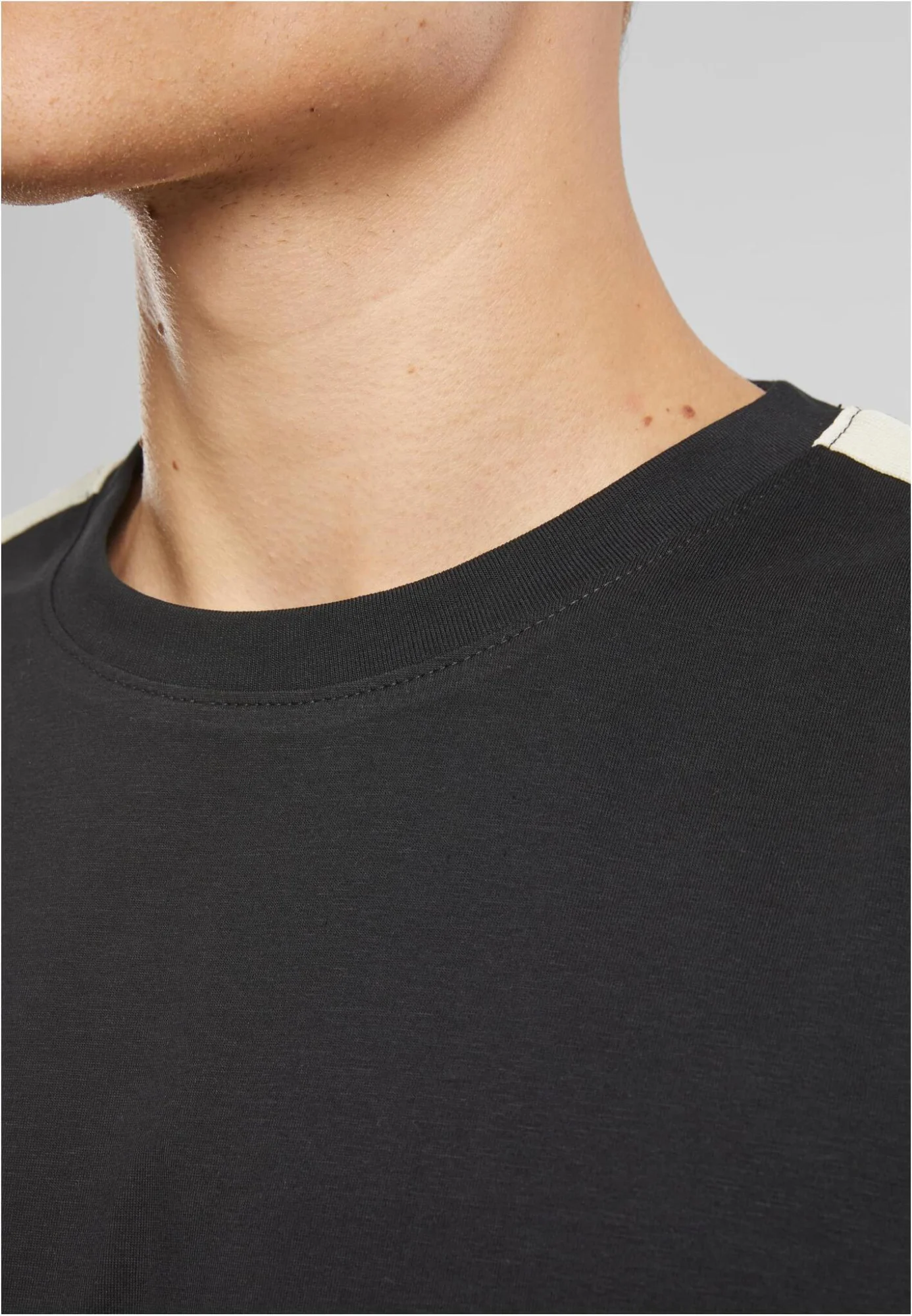 Urban Classic Tennis Core Oversized Tee Black TB7336 - Image 6
