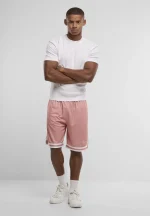 KARL KANI SMALL SIGNATURE ESSENTIAL MESH SHORTS PINK KM-PS011-061-14CHN - Image 4