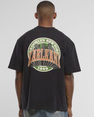 KARL KANI SIGNATURE OVERSIZED T-SHIRT BLACK KM262-003-1 - KARL KANI