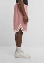 KARL KANI SMALL SIGNATURE ESSENTIAL MESH SHORTS PINK KM-PS011-061-14CHN - Image 3