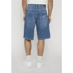 KARL KANI JEANS DENIM JORTS VINTAGE BLUE KM262-035-2 - Image 2