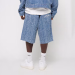 KARL KANI JEANS DISTRESSED DENIM LIGHT BLUE KM262-035-1 - Image 2