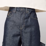 KARL KANI KARL OG RINSED RELAXED BAGGY WORKWEAR JEANS BLUE KM262-024-1 - Image 4