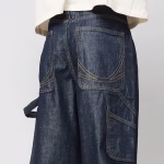 KARL KANI KARL OG RINSED RELAXED BAGGY WORKWEAR JEANS BLUE KM262-024-1 - Image 2