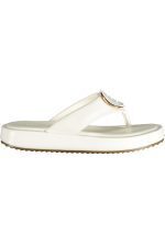 LAURA BIAGIOTTI WOMEN'S WHITE SANDALS