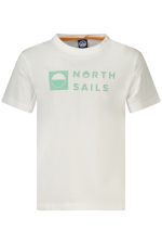 NORTH SAILS SHORT-SLEEVED T-SHIRT FOR CHILDREN, WHITE