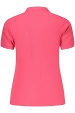 NORWAY 1963 WOMEN'S PINK SHORT-SLEEVE POLO SHIRT - Image 2