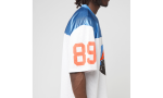 KARL KANI OG SPORT COLLEGE MESH BOXY FOOTBALL JERSEY WHITE KM262-031-1 - Image 3