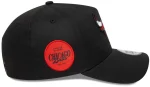 New Era Side Patch Eframe Chicago Bulls Black 60758976 - Image 2
