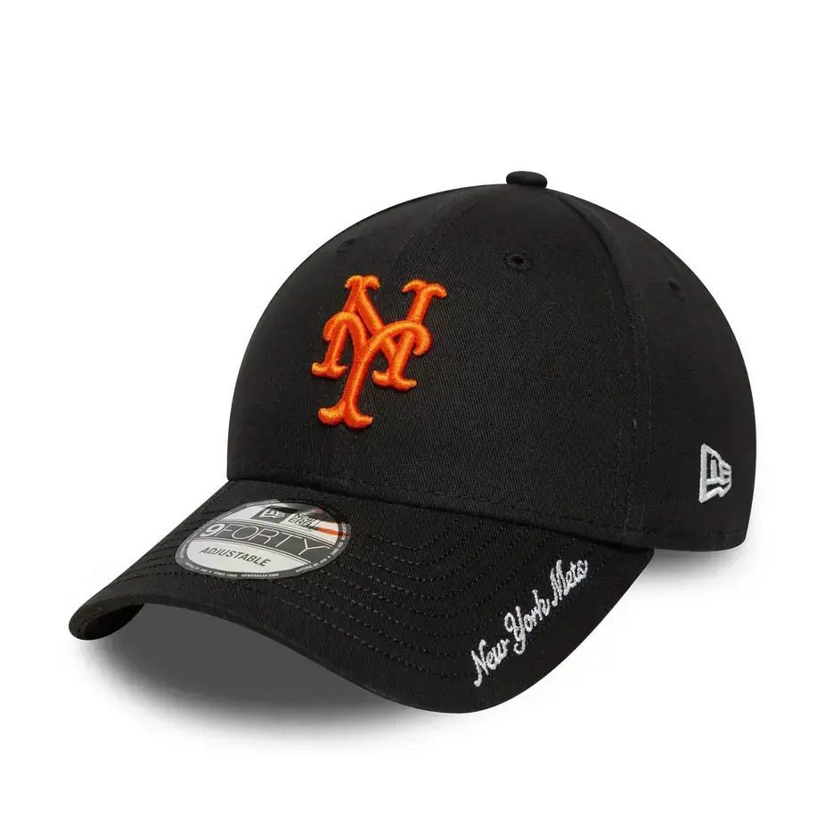 20251117141902_new_era_hat_visor_script_9forty_neymet_blk_60758993.jpeg New Era Visor Script 9forty Neymet Black 60758993 - Image 1