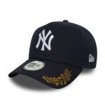 New Era Yankees Mlb Tonal Icon Navy 9forty E-frame Adjustable Cap 60759005