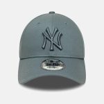 New Era New York Mlb League Essential 9forty Grey 60759086 - Image 2
