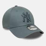 New Era New York Mlb League Essential 9forty Grey 60759086 - Image 3
