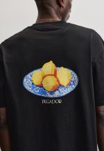 PEGADOR SKIVE OVERSIZED TEE WASHED BLACK PGDR-7105-002 - Image 2