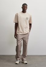 PEGADOR CABERRY OVERSIZED TEE WASHED CREAM PGDR-5080-389 - Image 5