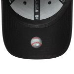 New Era New York Yankees Womens MLB Satin Bow Back Black 9FORTY Adjustable Cap 60758948 - Image 5