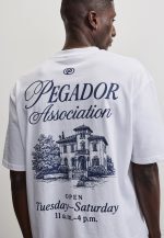 PEGADOR CARLOFORTE OVERSIZED TEE WHITE PGDR-7098-004 - Image 4