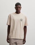 PEGADOR CABERRY OVERSIZED TEE WASHED CREAM PGDR-5080-389