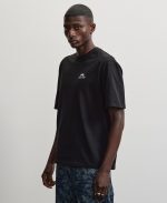 PEGADOR SKIVE OVERSIZED TEE WASHED BLACK PGDR-7105-002