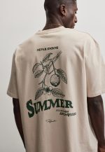 PEGADOR CABERRY OVERSIZED TEE WASHED CREAM PGDR-5080-389 - Image 2