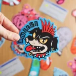 American Socks ASG193 Pop-Punk Sticker Pack - Image 2