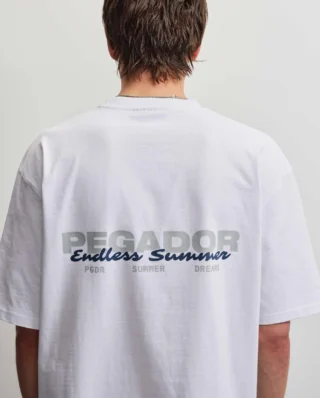 PEGADOR TORRES OVERSIZED TEE WHITE PGDR-7088-004 - PEGADOR