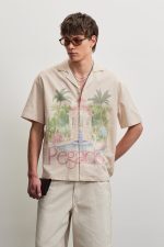 PEGADOR TOLEDO LINEN SHIRT CREAM PGDR-7041-028 - Image 5