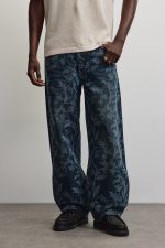 PEGADOR SOVANA LOOSE JEANS FADED DARK BLUE PGDR-7071-643 - Image 7