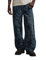 PEGADOR SOVANA LOOSE JEANS FADED DARK BLUE PGDR-7071-643