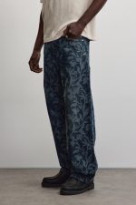 PEGADOR SOVANA LOOSE JEANS FADED DARK BLUE PGDR-7071-643 - Image 4
