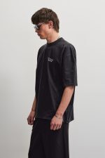 PEGADOR DRAGOR OVERSIZED TEE VINTAGE BLACK PGDR-7094-065 - Image 5