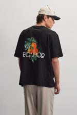 PEGADOR VIBORG OVERSIZED TEE WASHED BLACK PGDR-7104-002 - Image 4