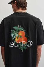 PEGADOR VIBORG OVERSIZED TEE WASHED BLACK PGDR-7104-002 - Image 2