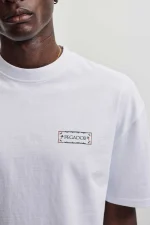 PEGADOR VIBORG OVERSIZED TEE WHITE PGDR-7104-004 - Image 3