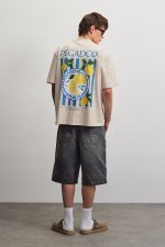 PEGADOR PALMELA OVERSIZED TEE WASHED CREAM PGDR-7112-389 - Image 6