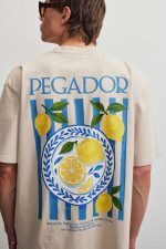 PEGADOR PALMELA OVERSIZED TEE WASHED CREAM PGDR-7112-389 - Image 4